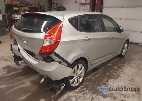 2013 Hyundai Accent Se from USA, damaged, VIN KMHCU5AE9DU061639